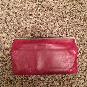 Pink hobo brand wallet